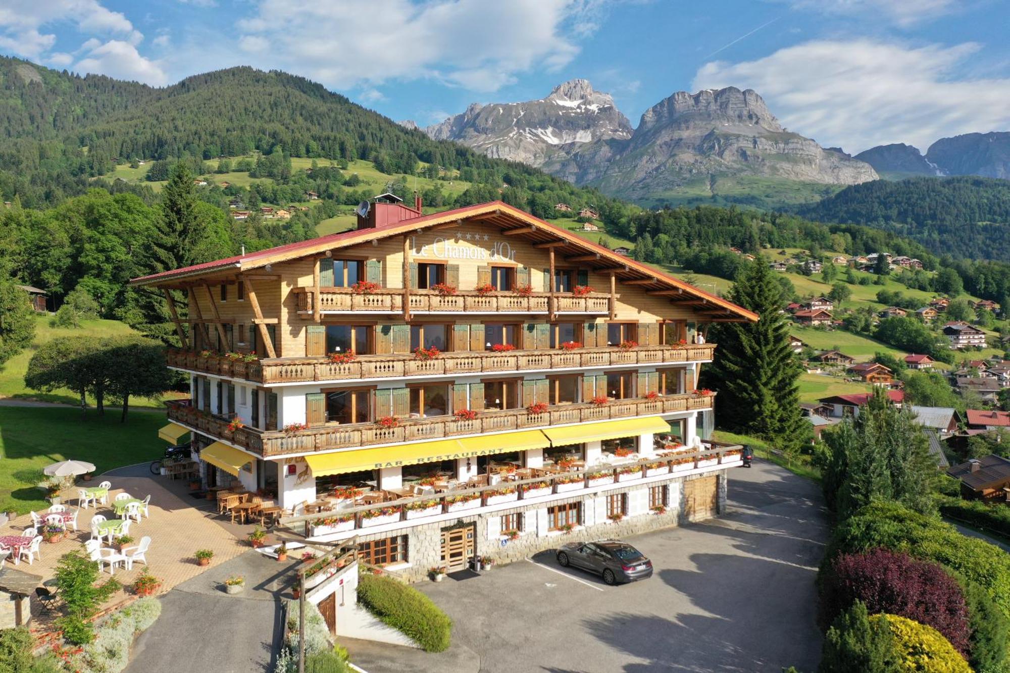 Le Chamois D'Or Hotel Cordon Bagian luar foto