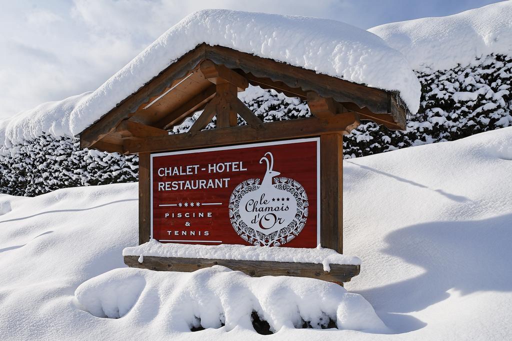 Le Chamois D'Or Hotel Cordon Bagian luar foto