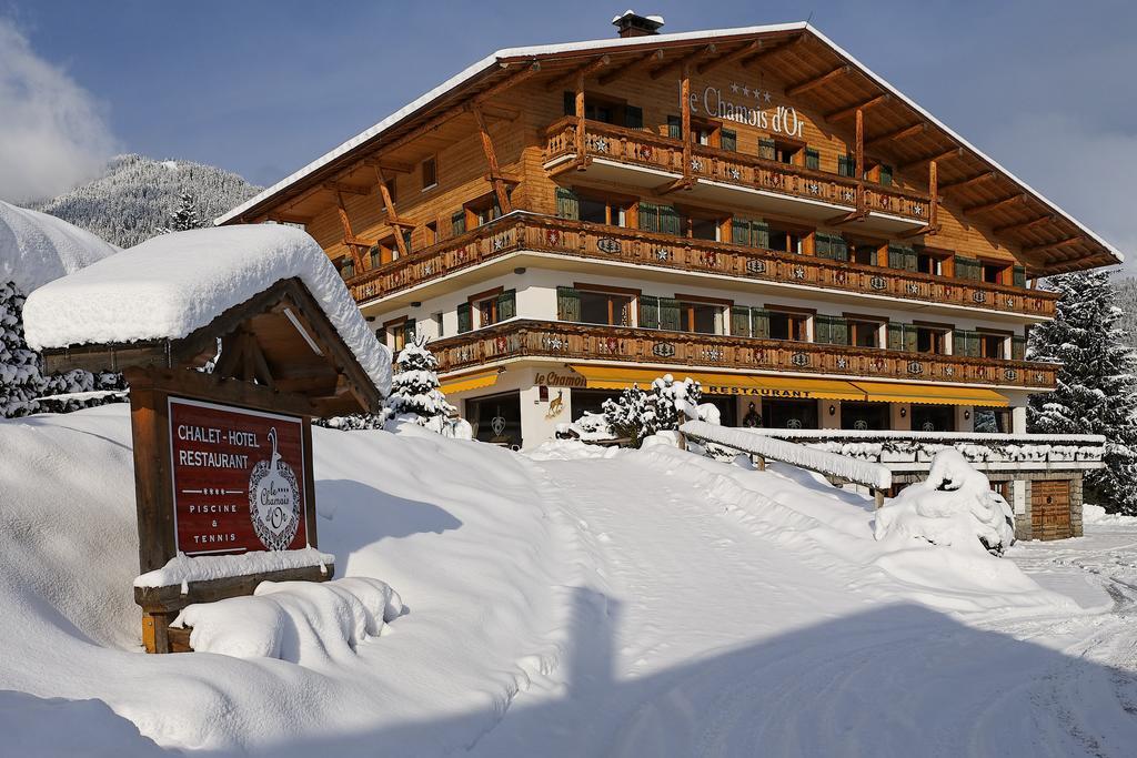 Le Chamois D'Or Hotel Cordon Bagian luar foto