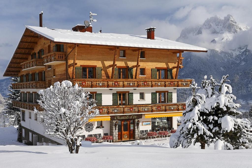 Le Chamois D'Or Hotel Cordon Bagian luar foto